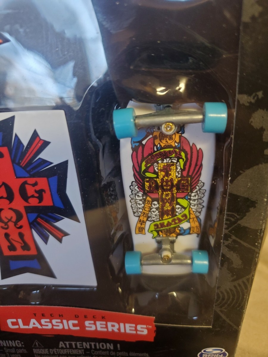 Tech Deck Classic Series Dog Town White Fingerboard Rare Scott