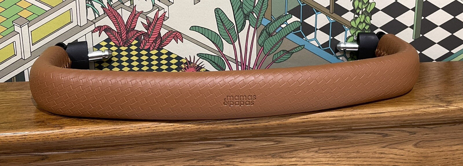 ⭐️ Mamas & Papas URBO2 URBO SOLA 2 TAN BROWN LEATHER PUSHCHAIR BUMPER