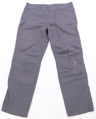 Rare Vintage PATAGONIA Common Threads Zip Fly Chino Slacks Pants 2000s Gray 36