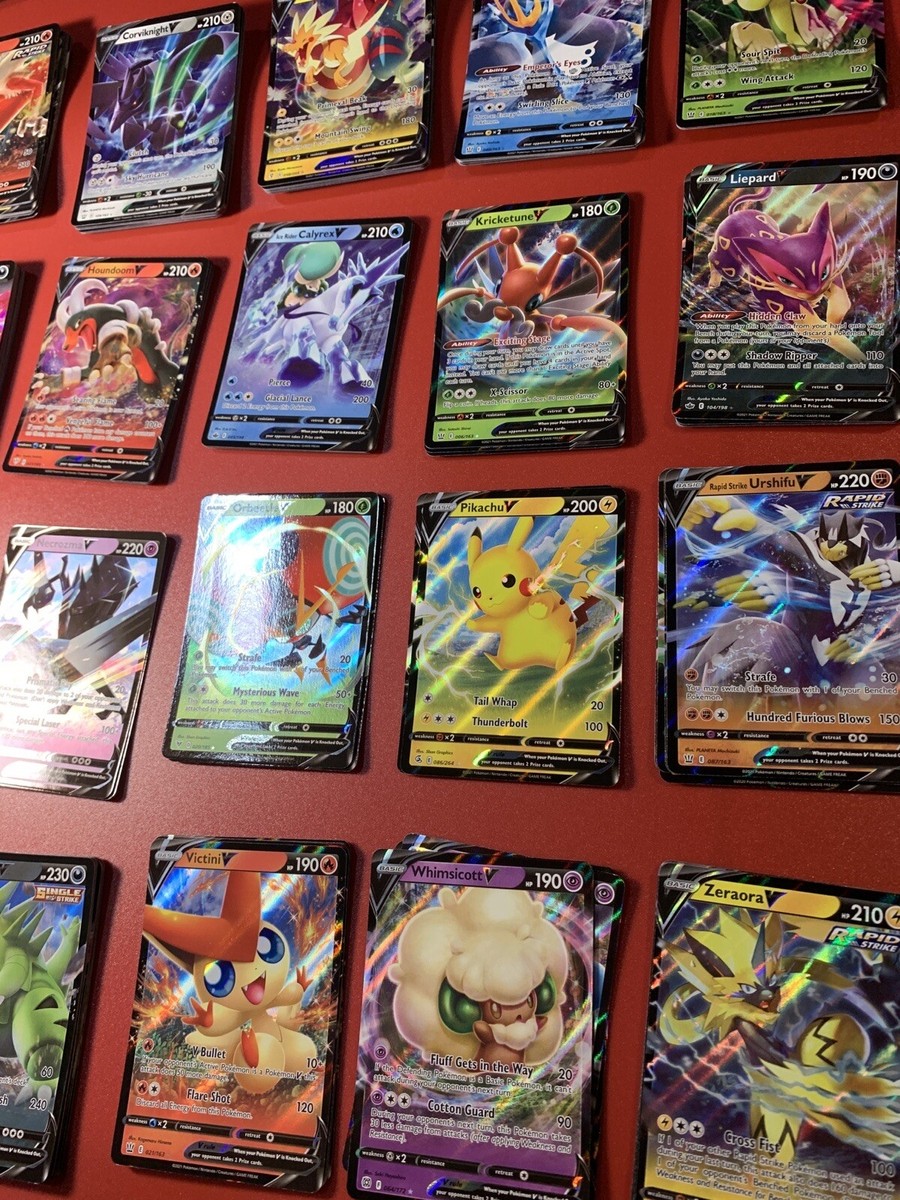 Pokemon TCG Card Lot 100 Cards - TWO ULTRA RARES INCLUDED Pokemon TCG Card Lot 100 Cards - TWO ULTRA RARES INCLUDED