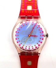 NEW Swatch Watch BOLLYLOVE GP121PU with Case and Papers 2003 NOS Gents watch