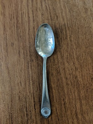 Smithsonian Institution Vintage Stieff Sterling Spoon