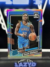 2023-24 Donruss Optic Cason Wallace Rated Rookie HOLO PRIZM #218 RC