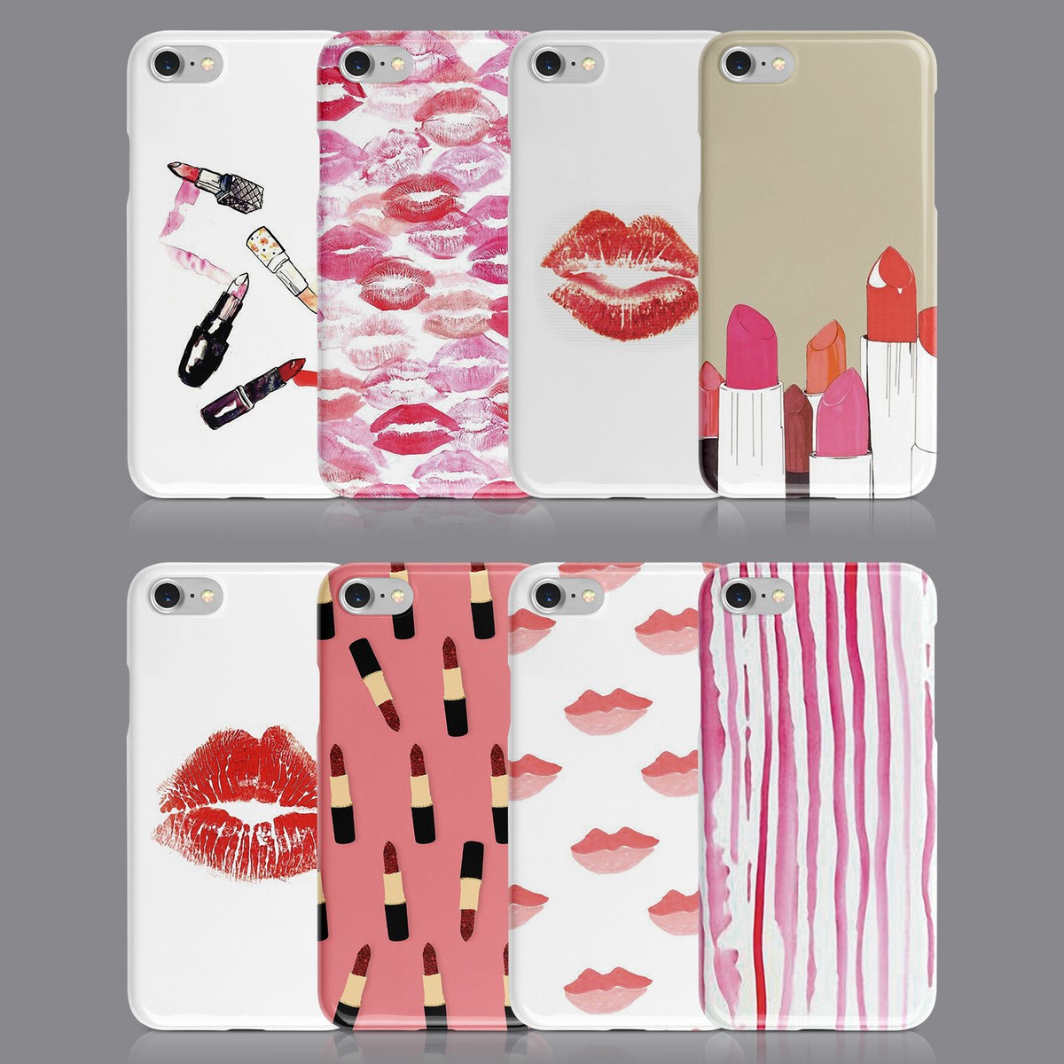 LIPSTICK LOVE FASHION TRENDY PHONE CASE FOR IPHONE XS XR