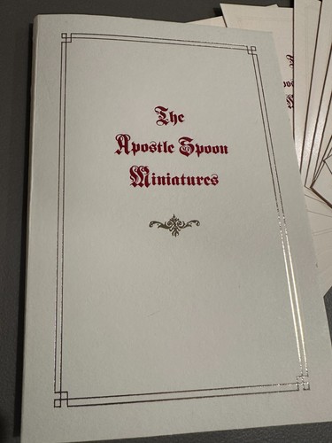 1979 Franklin Mint 24K Gold Plated - Apostles Spoon Miniatures Collection - Picture 5 of 7