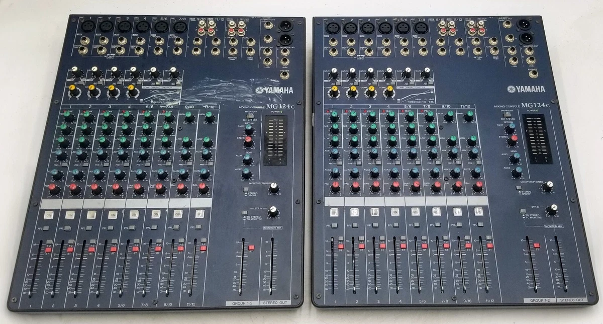 Yamaha MG124C アナログミキサー Yamaha MG124C アナログミキサー 12チャンネル MG124C | ミキサー