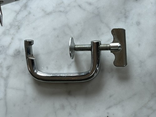 INOX Stainless Steel & Carrara Marble Meat/Prosciutto Slicing Inox France Euc - Picture 11 of 12