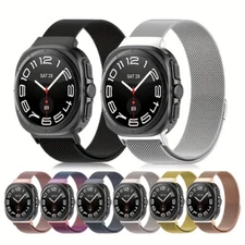 Milanese Loop Band For Samsung Galaxy Watch 7 Ultra 47mm NO Gaps Strap