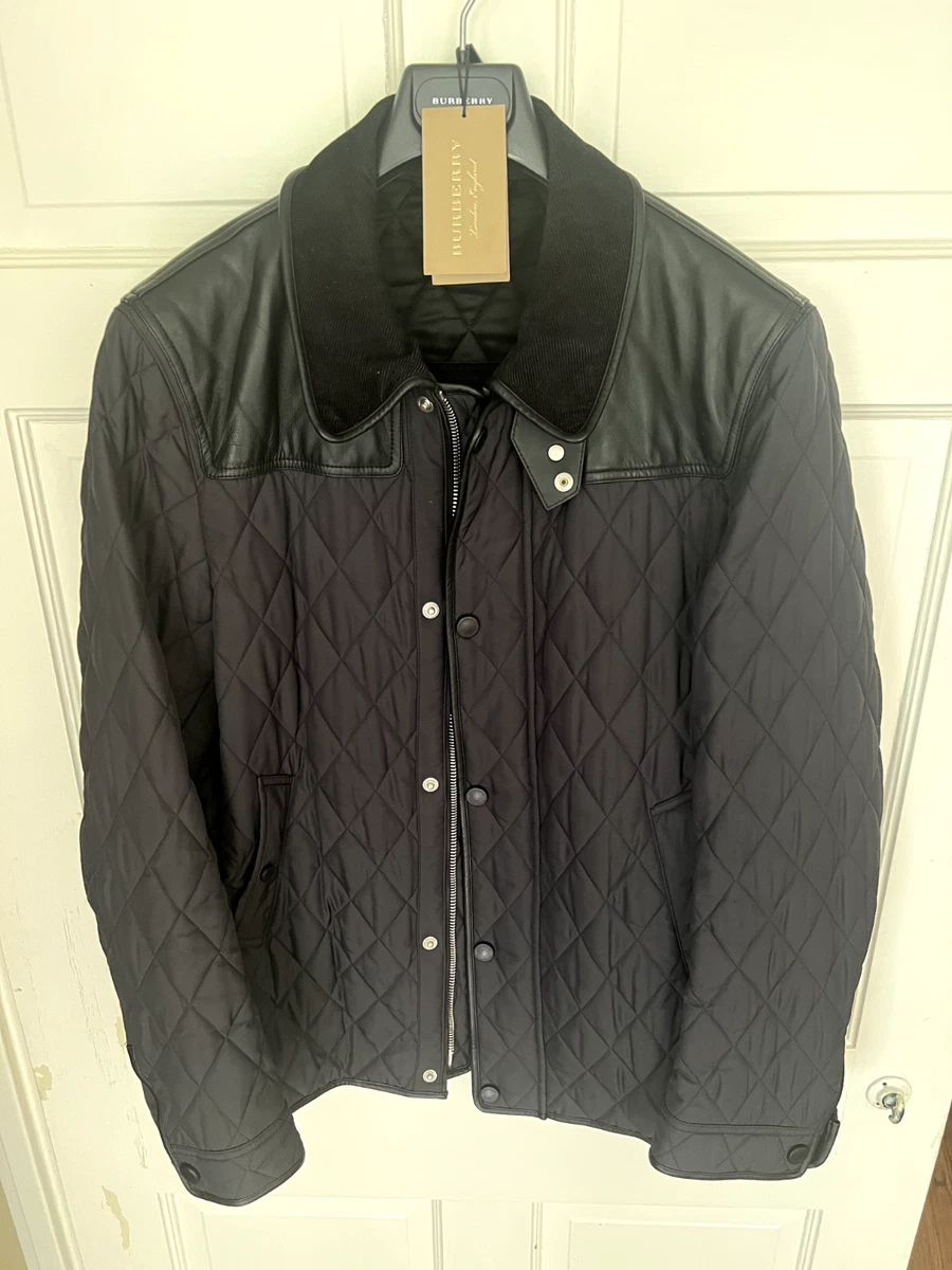 Burberry lambskin yoke diamond quilted best sale jacket