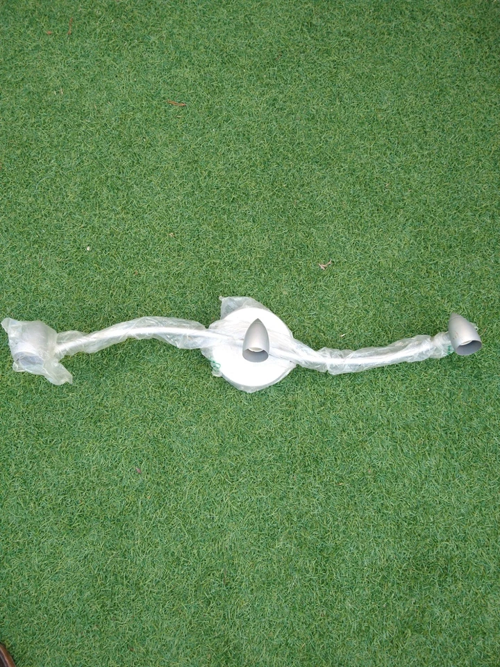 PORTFOLIO LUZ DE TECHO FOCO DIRECCIONAL 3 LUCES MONTAJE RASADO SATINADO Foto 3 de 4