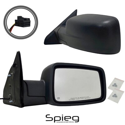 PAIR Side Mirror Set for 2009-2018 RAM 1500 2500 Power Heated Manual Fold 5pin