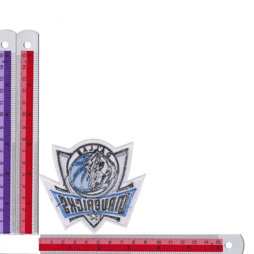 Wholesale Dallas Mavericks Nation Logo Size 3.5"x 3.1" Sew Iron On Patches - Picture 12 of 12