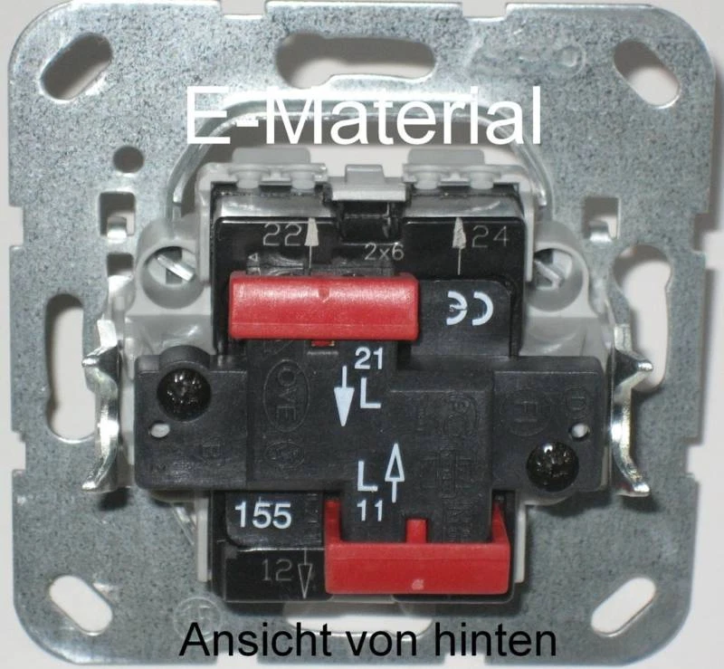 Gira 0155 00 Doppelwipptaster Doppeltaster Gira 015500  