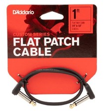 Daddario Custom Series 1Ft Flat Right Angle P...