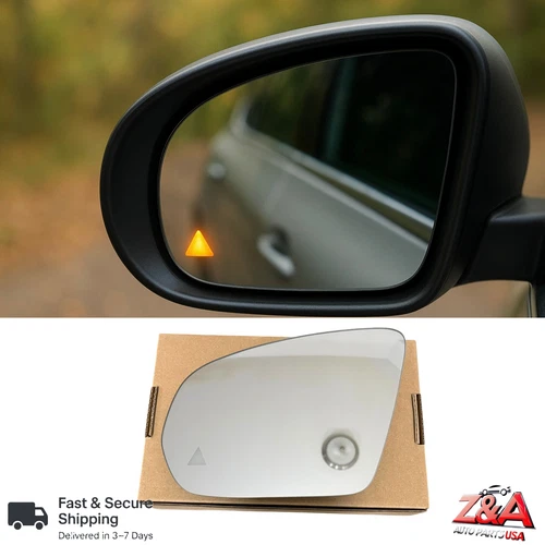 LEFT DRIVER SIDE MIRROR W/BLINDSPOT FIT MERCEDES E450/500/550/43/53/63 #5B