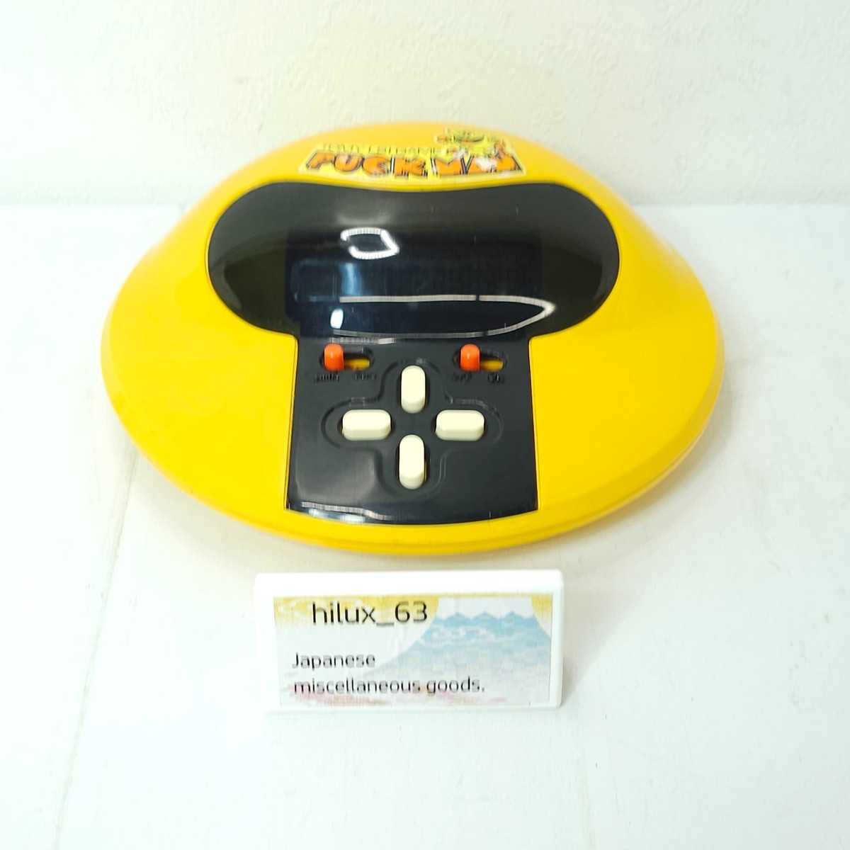 TOMY LSI GAME PUCK MAN Tested Retro Vintage Pacman Handheld LCD