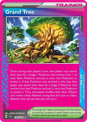 136 142 pokemon card have for your premier collection. Grand Tree 136/142 ACE SPEC