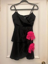 BNWT Betsey Johnson 100% Silk Dress circa 2007, size USA 2, UK 6, vintage