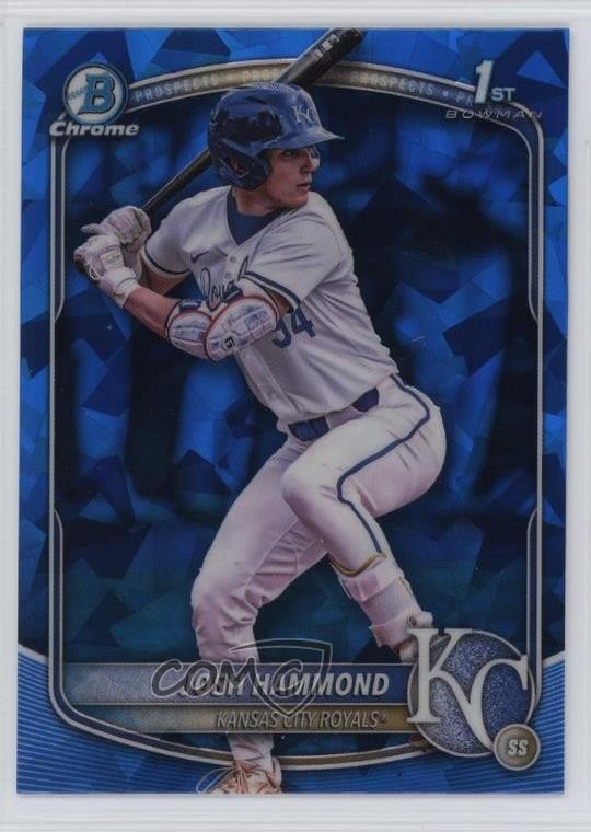 2025 Bowman Chrome Draft Sapphire Edition Josh Hammond #BDC-185 1e8e