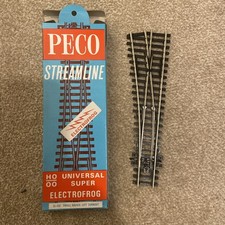 Peco SL-E92 Small Radius Insulfrog Left Turnout