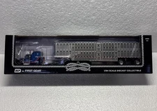 DCP FIRST GEAR 1/64 JOHN WAYNE KW W900A WITH SLEEPER AND SPREAD AXLE LIVESTOCK