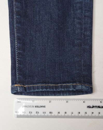 Frame Denim Le Skinny De Jeanne Blue Jeans Size 26 Dark Wash London-Los Angeles - Picture 13 of 13