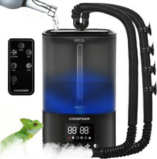 Reptile Fogger Terrariums Humidifier, Top Fill Cool Mist, Automatic Reptile Mist