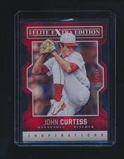 JOHN CURTISS 2014 PANINI ELITE EXTRA EDITIOIN RED PARALLEL 095/200 #22
