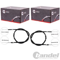 2X A.B.S. Handbremsseile Hinten Passend FüR Alfa Romeo GTV Spider Scheibenbremse