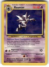Haunter 21/62 Rare Fossil Pokemon Unlimited Moderately Played on eBay