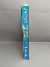 * The Space Adventure (Sega CD, 1994) Complete CIB With Registration Card