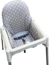 Cotton Seat Covers Compatible IKEA Antilop Highchair,Cotton Surface Cotton