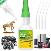 Metallkleber Extra Stark Wasserfest – 30G Set Mit Sekundenkleber