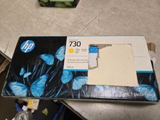 Genuine HP 730 P2V70A YELLOW DesignJet Ink Cartridge Sealed Box 2027