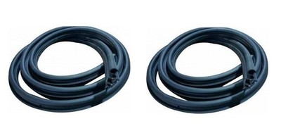 Rubber Front Door Seal Gasket Weatherstrip 2 pcs for Renault Fluence 2010-2016