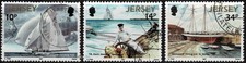 Jersey 1987 Sailing Boat Westward - Part Set Of Three Stamps - Fine Used