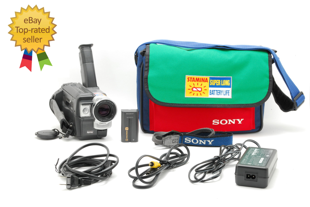 READ [Exc+5 w/Bag] Sony Handycam CCD-TRV86 NTSC Vision Video