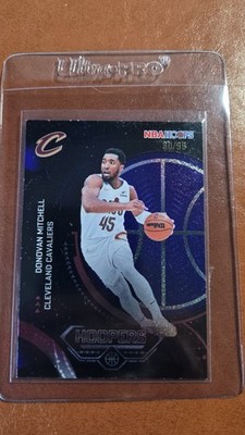 2025 Topps NBA Hoops Hoopers Purple Pixel Burst 80/99 Donovan Mitchell #H-8