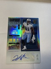 2017 Panini Contenders Jonnu Smith #/25 Championship Ticket AUTO RC #160 Titans