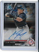 Clint Frazier 2017 Bowman Chrome Prospects Autographs #CPA-CF Rookie Card
