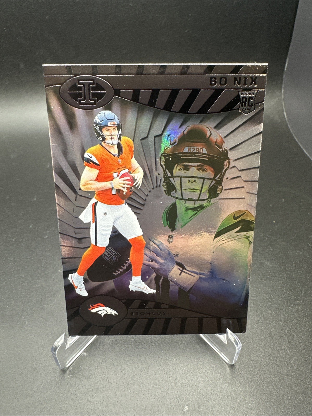 2024 Panini Illusions - Bo Nix #22  (RC) Broncos