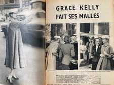 ◕ Vintage CLIPPING ◕ Monaco Direction for Grace Kelly ◕ April 1956 ◕ 4 Pages