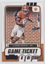 2021 Panini Contenders Draft Picks Game Ticket Purple DeAndre Hopkins #33 y0i