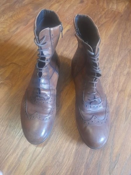 Men Pantofola D'oro Boots Brown Leather 46