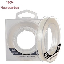 Dorisea 100 Fluorocarbon Fishing Line Carbon Leader Line Wire Big Game 50m 100m