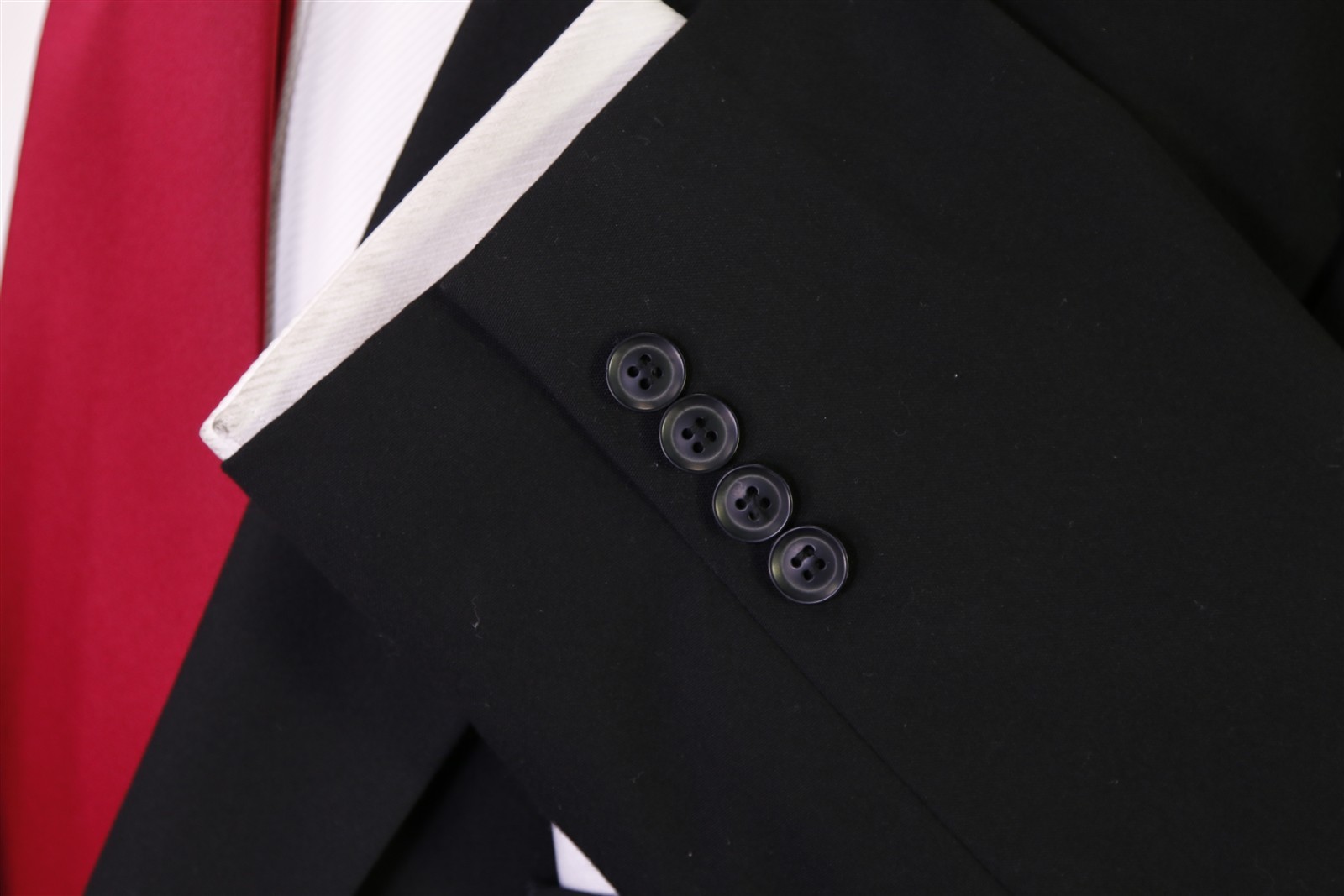 Joseph Abboud Current Solid Black Performance Fab… - image 6