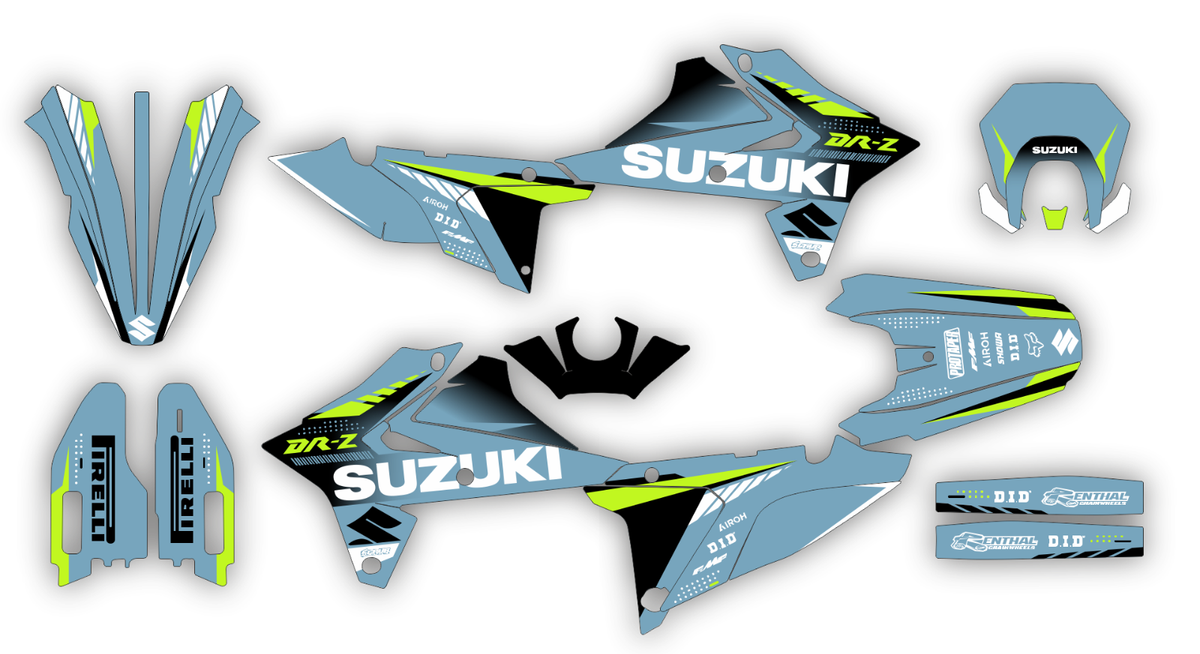 Suzuki DR-Z4S DR-Z4SM 2025 2026 DRZ 4 S SM Graphics decals