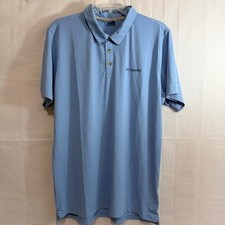 Columbia Men's Light Blue Omni-Shade Polo Shirt Large
