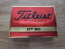 One Dozen 12 TITLEIST DT Wound 90 Golf Balls - New in Box