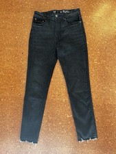 Gap Teen Jeans Size 14 Black Skinny Ankle